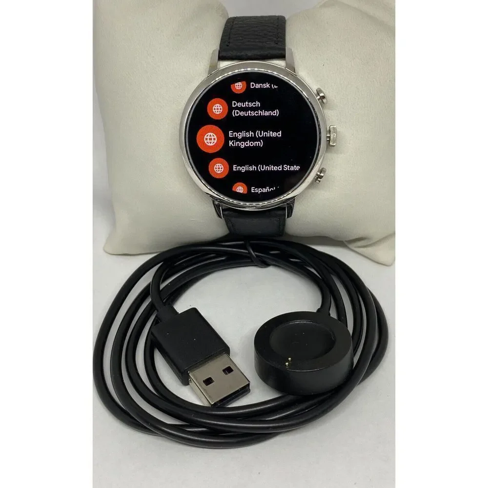 Fossil Gen 4 Authentic Digital Dial Smart Watch Custom Band FTW6017 DC113